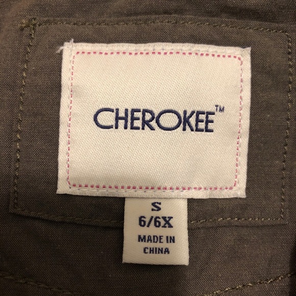 Cherokee Girls Military Style Jacket - Picture 6 of 6